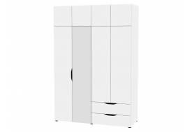 Шкаф с зеркалом Astrid H273М с Антресолью HA4