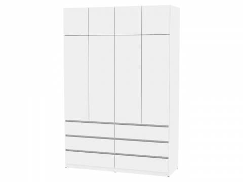 Шкаф Malta light H307 и Антресоль HA4