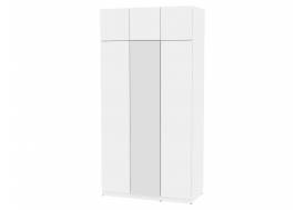 Шкаф с зеркалом Malta light H289М и Антресоль HA3