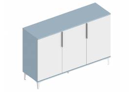 Комод 3-створчатый Бриз
