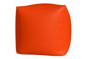 Пуфик Куб Макси оранжевый люмин