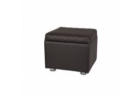 Пуф с крышкой Вега черный