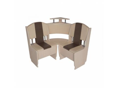 Кухонный уголок София малый дуб млечный