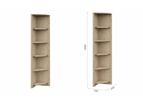 Стеллаж для детской Валенсия 445