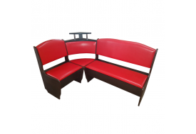 Кухонный уголок НЕО красный