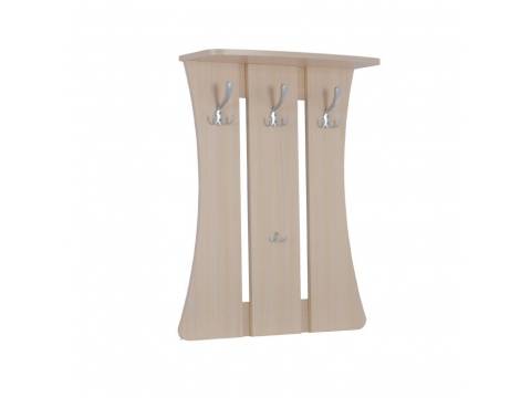 Вешалка настенная Уют 1 дуб млечный