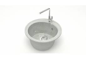 Мойка круглая Венди Z4Q10 светло-серый