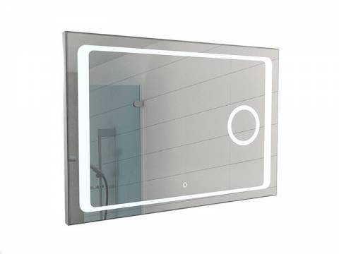 Зеркало Галакси Galaxy 100 alum линза с подсветкой Sansa