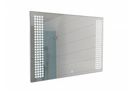 Зеркало Космо Cosmo 90 alum с подсветкой Sansa